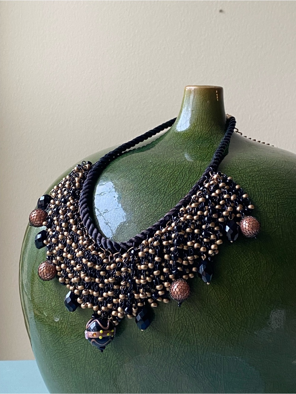Vintage Chico’s Statement Bib Necklace 20.5”